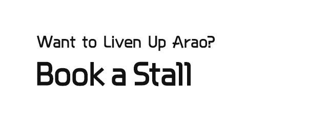 Want to help make Arao a success? Vendor reservations now open!