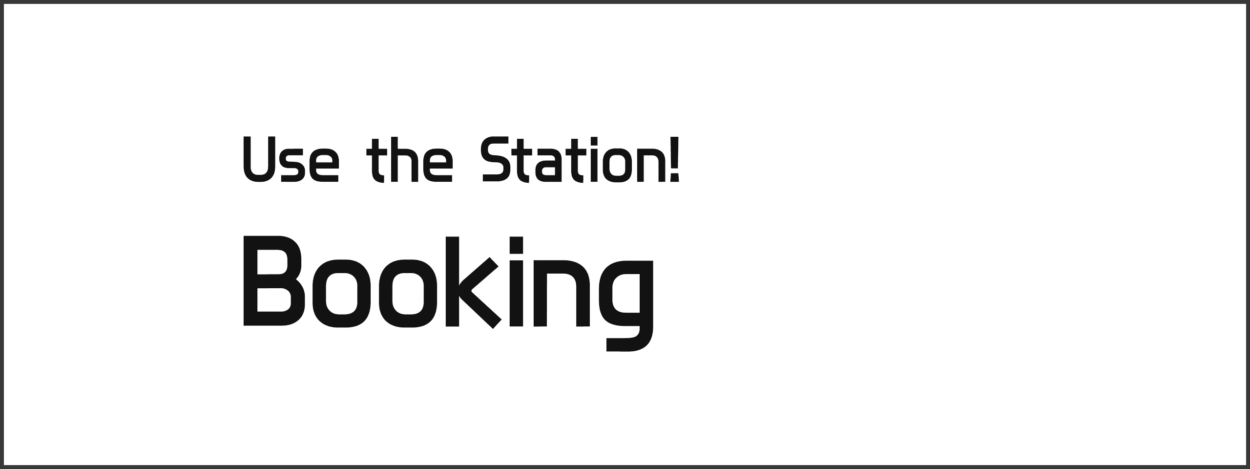Why not use a roadside rest area? Facility reservation